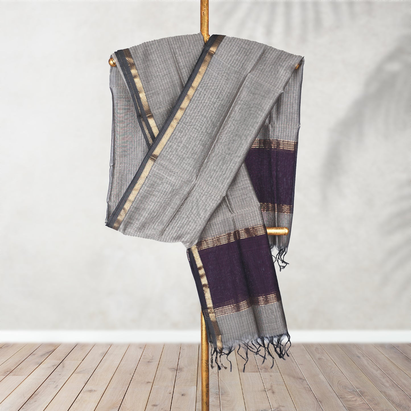 MAHESHWARI RASTA ZARI BORDER DUPATTA