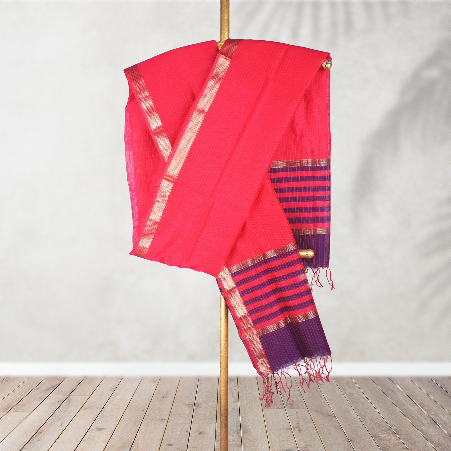 MAHESHWARI ZARI BORDER DUPATTA