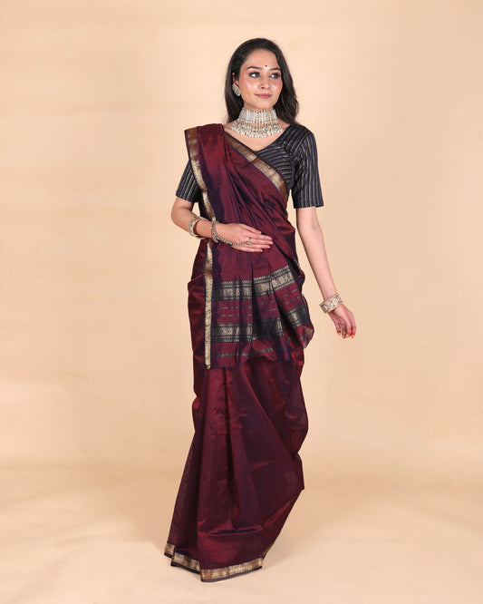 Sustainable handloom sarees India
