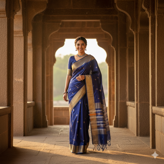 The Enduring Allure of Maheshwari Sarees: A Tapestry of Tradition and Timeless Elegance