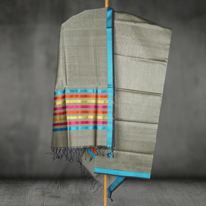 Maheshwari Dress Material With Resham Border