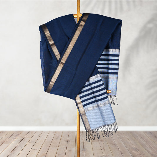 MAHESHWARI ZARI BORDER DUPATTA