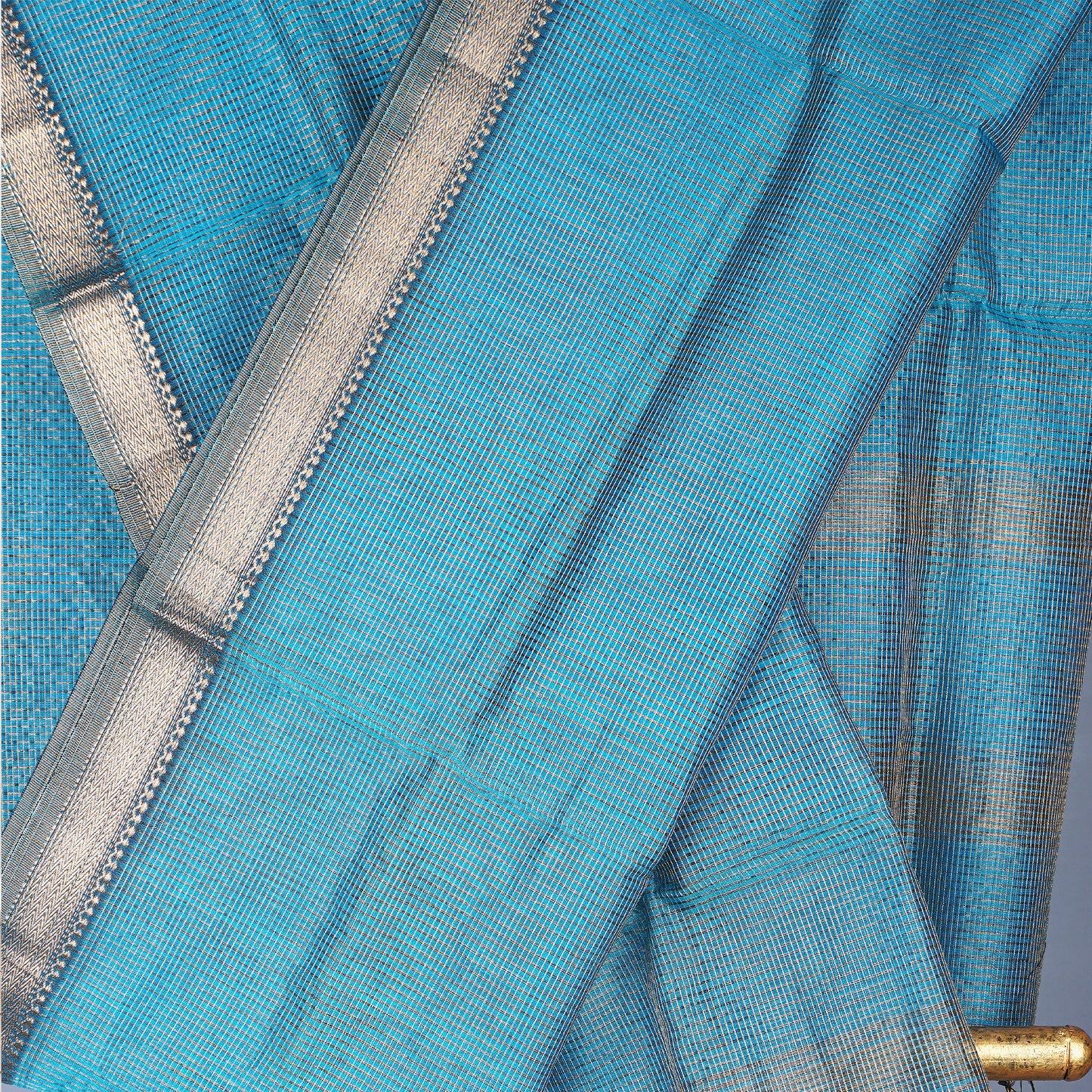 MAHESHWARI ZARI  CHECKS DUPATTA
