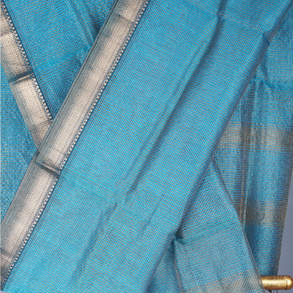 MAHESHWARI ZARI  CHECKS DUPATTA