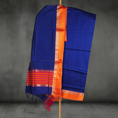 Maheshwari Dress Material With Ganga Jamuna Border