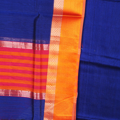 Maheshwari Dress Material With Ganga Jamuna Border