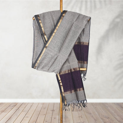 MAHESHWARI RASTA ZARI BORDER DUPATTA