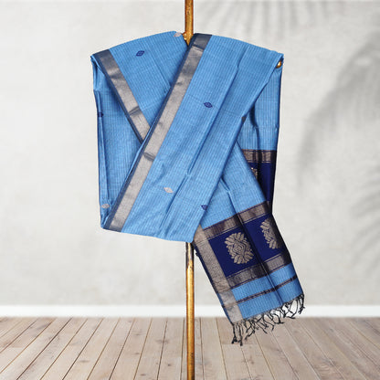 MAHESHWARI RASTA BUTA/BUTI BORDER DUPATTA