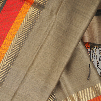 MAHESHWARI MULTI COLOR RESHAM BORDER DUPATTA