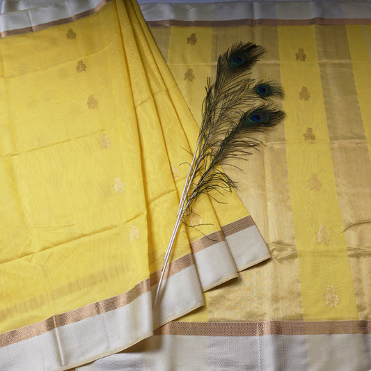 MAHESHWARI HEAVY ZARI PALLU SAREE